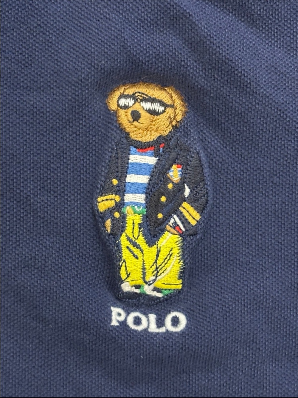 Polo Ralph Lauren Custom Slim Fit Polo Bear Polo Shirt - Picture 6 of 6